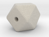 Geo Cube Bead 3d printed 