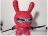 Dual swords for 8" inch Dunny ninja weapon 3d printed 
