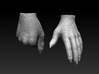 Klaatu hands in 1:6 scale - UPDATED SIZE 3d printed 