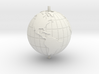 World 1.25" (Globe) 3d printed 