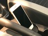 iPhone car mount/holder for KIA Stonic, Carens 3d printed Kia stonic iPhone car mount holder docking in black with stable connection and charge to apple carplay_1743