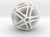 Nested Icosahedron 3d printed 