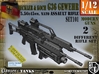 1/12.5 Heckler Koch Gewehr G36 Set101 3d printed 