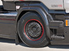 1/24 SCANIA truck Wheel FRT super single type  3d printed 