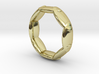 Octagonal Ring UK Size K (US Size 5) 3d printed 