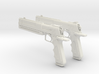 1/3rd Scale "Black & White" Pistols 3d printed 