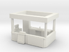 O Scale Food Stand 3d printed This is render not a picture
