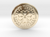 Pisces Coin of 7 Virtues 3d printed 