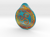 Serpent Triskelion pendant  Fire and water 3d printed 