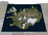 Iceland Map, 8.5"x11": Color 3d printed 
