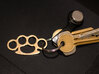 Knuckle Duster Key Ring 3d printed 