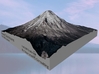 Mount St. Helens (Pre-1980) Grayscale: 8"x8" 3d printed 
