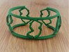 New Jersey Bracelet 3d printed Shown here in green processed versatile plastic