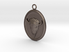 Buffalo Pendant Necklace 3d printed 
