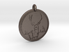 Mule Deer Animal Totem Pendant 3d printed 