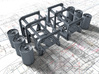 1/72 Royal Navy Small Depth Charge Racks x2 3d printed 3D render showing product detail