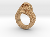 Skull Ring 3d printed 