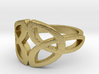 Celtic knot Ring Size 7 3d printed 