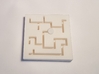 Plate Maze Puzzle 3d printed 