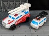 TF Combiner Wars First Aid Car Cannon 3d printed Compared to G1 accessory