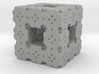 Menger Cube Fractal 3d printed 