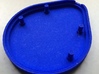 DropBeacon-Base-With-Snap-Mechanism-20140221 3d printed The Base part printed in Royal Blue