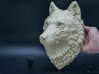 Proud Wolf Wall Mount 3d printed Large size (30 cm)