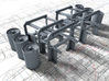 1/120 Royal Navy Small Depth Charge Racks x2 3d printed 3D render showing product detail
