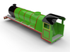 Bachmann Old Shape Henry Body Shell 3d printed Coloured Render: Intended Finish