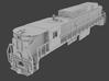 TTE3303 TT scale E33 loco - Conrail 4610 3d printed 