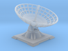 Satellite dish for wargames 3d printed 