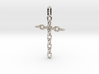 Chain Cross Pendant - Christian Jewelry 3d printed 