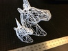 Wire Unicorn Head Statue: 12 Inch 3d printed 