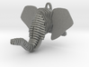 Sliced Elephant head Pendant 3d printed 
