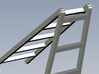 1/15 scale wooden foldable ladder x 1 3d printed 