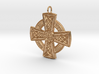 Celtic Cross with center knotwork 3d printed 