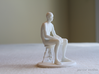 Seated Male Figure 3d printed 