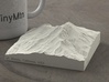 4'' Mt. Shasta, California, USA, Sandstone 3d printed 
