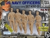 1/35 USN Officers Set432-01 3d printed 