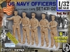 1/32 USN Officers Set431-02 3d printed 
