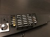 1:8 BTTF DeLorean Radiator 3d printed Picture of the painted radiator with the top grille on