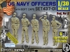 1/30 USN Officers Set437-01 3d printed 