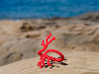 Red Coral Bracelet 3d printed 