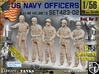 1/56 USN Officers Set423-02 3d printed 