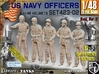 1/48 USN Officers Set423-02 3d printed 