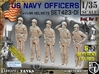 1/35 USN Officers Set423-01 3d printed 