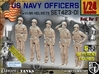 1/24 USN Officers Set423-01 3d printed 