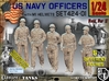 1/24 USN Officers Set424-01 3d printed 
