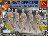1/24 USN Officers Set424-02 3d printed 