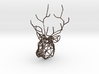 Deer pendant 3d printed 